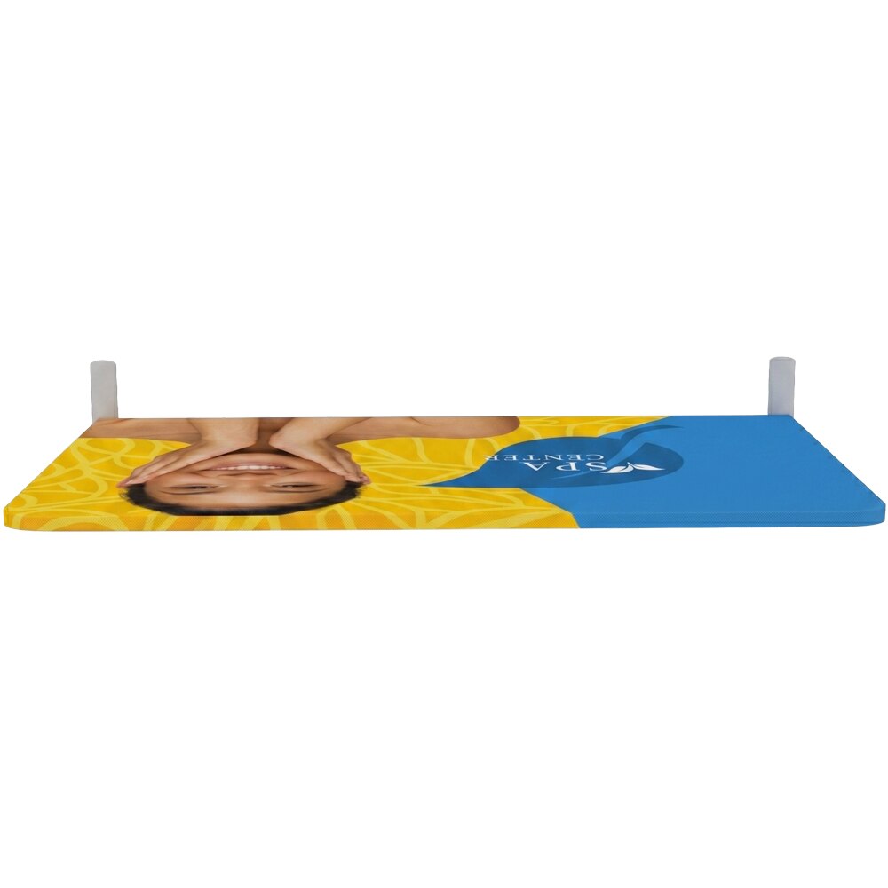 8 ft. EZ Tube®  Table Top Straight — Double Sided Graphic Package